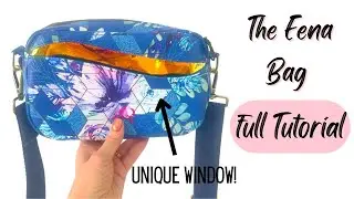 The Perfect Sized Hand Bag! The Eena Bag Sewing Tutorial