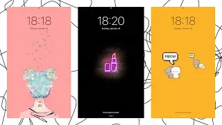 How to make Simple but Aesthetic Lockscreen Wallpaper