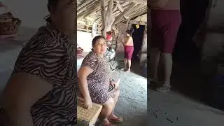Jajan di pinggir jalan cirebon dapat pijit ibu2 harga 100rb udah pu4s