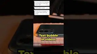 Message text pop up effect in video | #videoediting