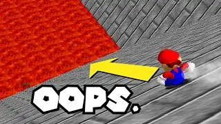 I Accidentally Built an Impossible Level in Mario 64 Builder...