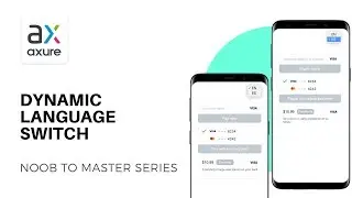 Dynamic Language Switch in UX prototype | Axure RP: Noob to Master, Ep85