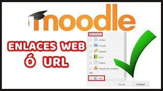 🔗 Como INSERTAR Enlaces WEB o URL en un CURSO de Moodle