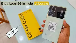 India ka Sabse Sasta 5G Phone ! Poco M6 Locked with Airtel Unboxing & Features