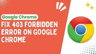 How to Fix the 403 Forbidden Error on Google Chrome: A Step-by-Step Solutions - 2024