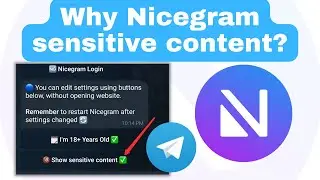 nicegram sensitive content for Android and iOS