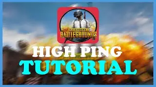 PUBG - Fix High Ping - TUTORIAL | 2022