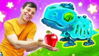 Видео с игрушками про роботов. Играем в игры. Распаковка игрушек - Трансформеры Биоподы