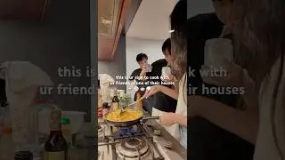 quality time while cooking 🍜 #cooking #cook #cookingvlog #friendship #friends