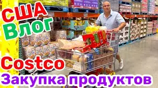 США Влог Большая Закупка Продуктов в COSTCO Большая семья в США Big big family in the USA VLOG