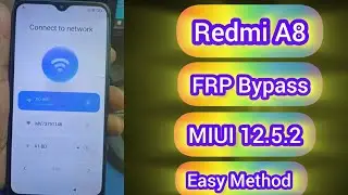 Redmi 8A FRP Bypass MIUI 12.5.2 Google Account Unlock 🔓 New Easy Method 2024