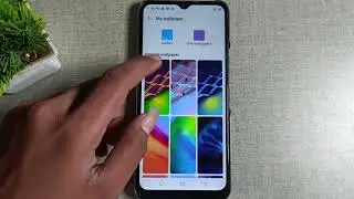 How to full set up screen wallpaper  in tecno pop 5 LTE, screen wallpaper mobile settings