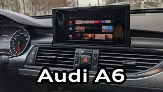 Трансляция видео на RMC Audi A6 C7 Android / Chrome Cast Mirroring через HDMI video streaming