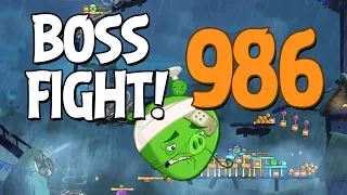 Angry Birds 2 Boss Fight 139! Chef Pig Level 986 Walkthrough - iOS, Android