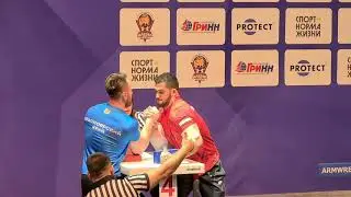 Анатолий ОЩЕПКОВ vs Адам БАРКИНХОЕВ Чемпионат России 2021 в/к 100кг, правая