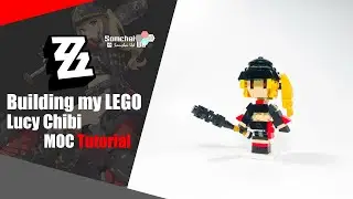 LEGO Zenless Zone Zero Lucy Chibi MOC Tutorial | Somchai Ud