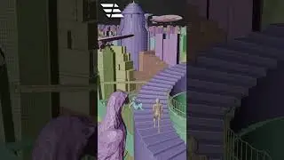 Eternal Ascent 3D Challenge | DAY 4 | Work in Progress