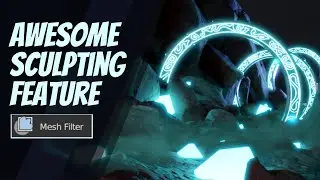 Awesome Sculpting Feature - Mesh Filters - Blender 3D