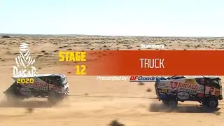 Dakar 2020 - Stage 12 (Haradh / Qiddiya) - Truck Summary