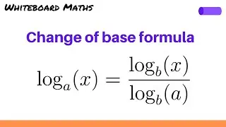 Change of base formula