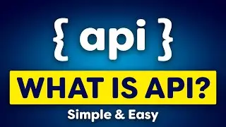 What is API - Easiest Explanation