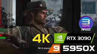 Red dead redemption | 4K | 5950X | RTX 3090 | RPCS3 V0.0.14 | + settings