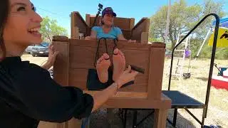 Renaissance Faire Project 20! Preview! Public Feet Tickled!
