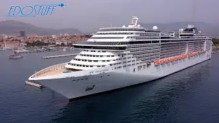 MSC SPLENDIDA - The Largest Cruise Ship to Visit Split Harbor!