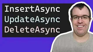 Insert, update & delete a record in Entity Framework Core