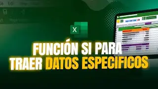 Función SI con CELDAS QUE CONTIENEN TEXTOS ESPECÍFICOS en Excel