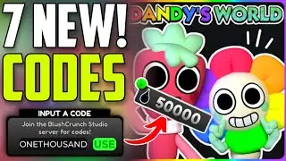 UPDATE!! *NEW* DANDY'S WORLD CODES ROBLOX! IN 2024 - ALL WORKING CODES FOR DANDY'S WORLD CODES