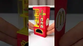 DIY Working McDonald’s Machine with Paper | Paper Craft Ideas 