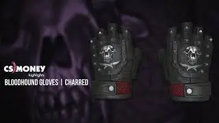 CS:GO | Bloodhound Gloves - Charred