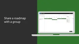 Share a roadmap with an Office 365 group in Project Online