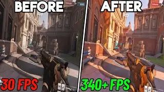 Overwatch 2 - How To Boost FPS, Reduce Lag & Fix FPS DROPS on Any PC -  Overwatch FPS Boost Guide✅