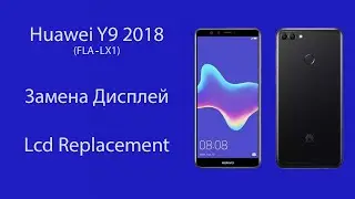 Замена Дисплея Huawei Y9 2018 FLA-LX1 | Lcd Replacement Huawei Y9 2018 FLA-LX1