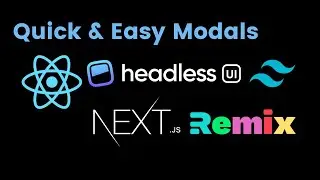 The easiest way to implement a modal in React