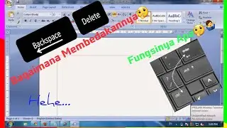 Part 2 | Tombol Ctrl + Enter, Backspace, dan Delete | Ms. Word utu mudah #ilmu #belajar #word