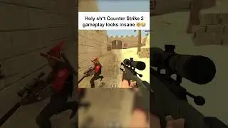 Counter Strike 2 Gameplay is INSANE! (TF2 meme)