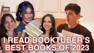 I READ BOOKTUBER'S BEST BOOKS OF 2023 ft. 