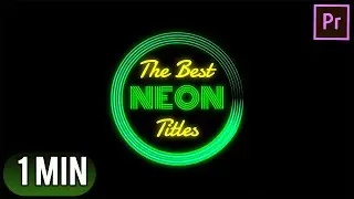 Neon Light Text Preset Free Download | Premiere Pro  Neon Light Tik Tok | Free Preset Effect 2021