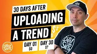 Make Money with Trends 💰 What I Made 30 Days After Uploading a Trend for Print on Demand on Amazon