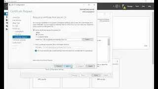 Build your first lab - 08 Setup Enterprise root CA and subordinate CA