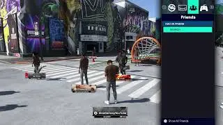 How to Invite & Play With Cross Platform Friends in The City / Park In NBA 2K25