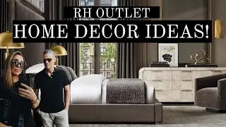 RH OUTLET! SO MANY HOME DECOR IDEAS @RESTORATION HARDWARE OUTLET! SHOP WITH ME + WHAT WE BOUGHT!