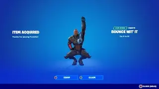 How To Get Bounce with It Emote FREE in Fortnite! (Unlocked Bounce with It Emote) IShowspeed Dance