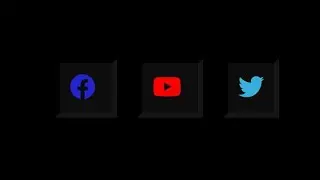 3D social media icon design
