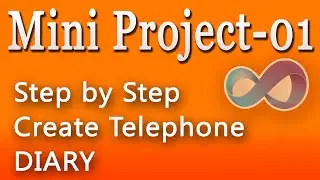 Create Telephone Diary - Mini Project - step by step in c#