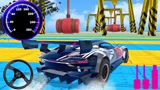 Mega Ramp Car : Super Car Game - Impossible Car Stunt 3D Driving - IOS Android Gameplay
