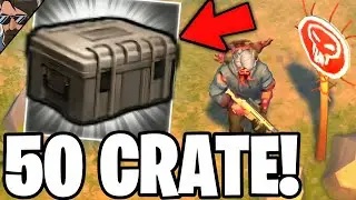 JACKPOT DAY! I OPENED 50 CRATES! (HEADHUNTING EVENT) IN LDOE | Last Day on Earth: Survival